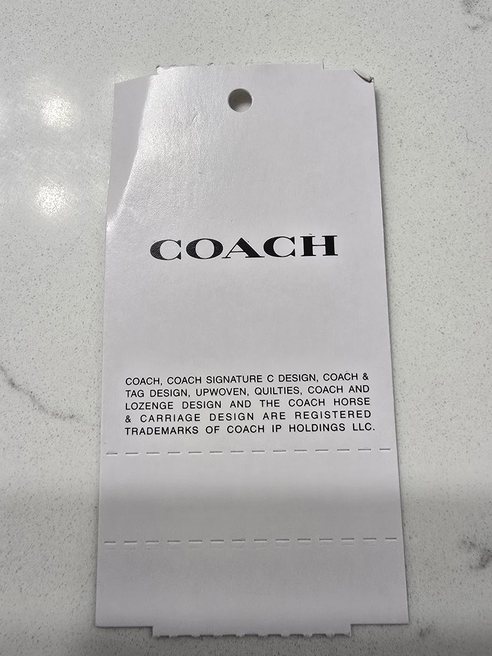 Coach Men’s Black Leather Bifold Wallet